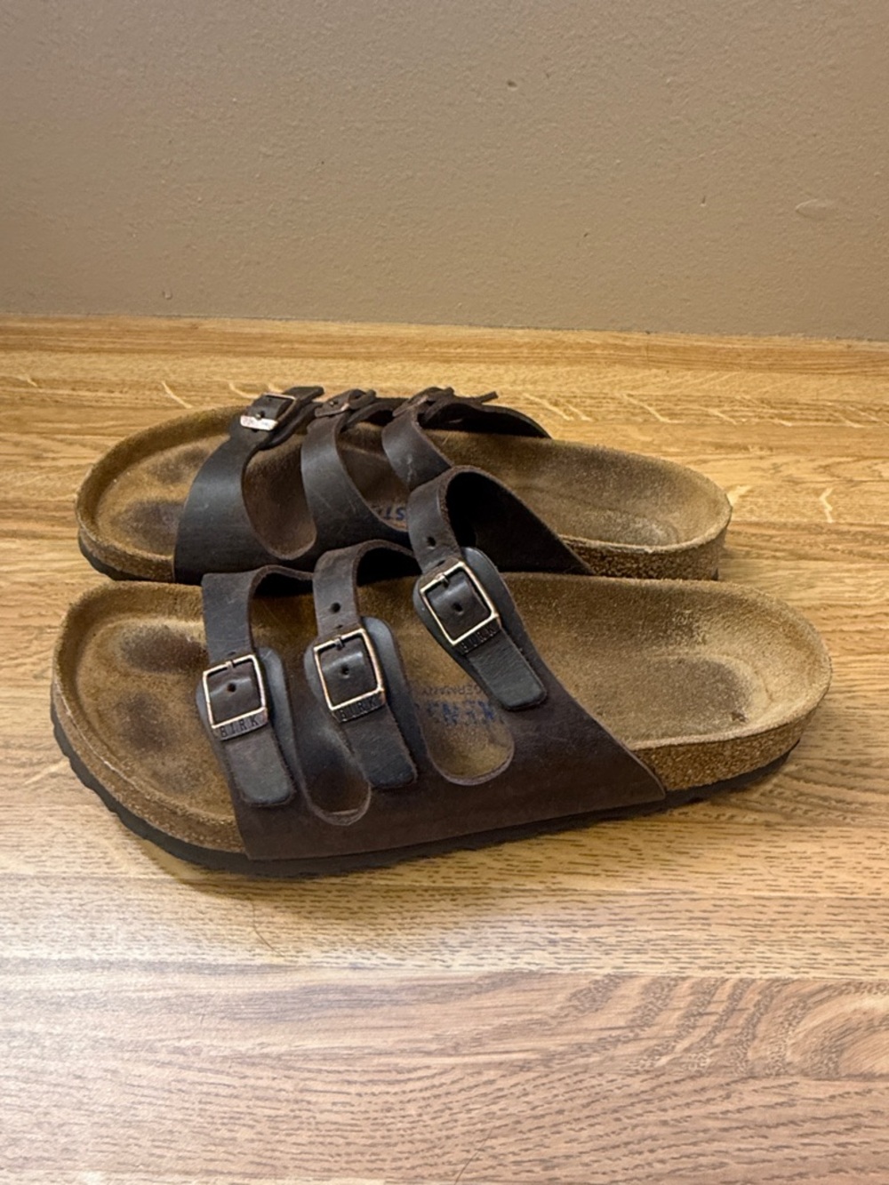 Birkenstock Florida Soft Footbed Habana Oiled Leather 38 - Picture 2 of 5